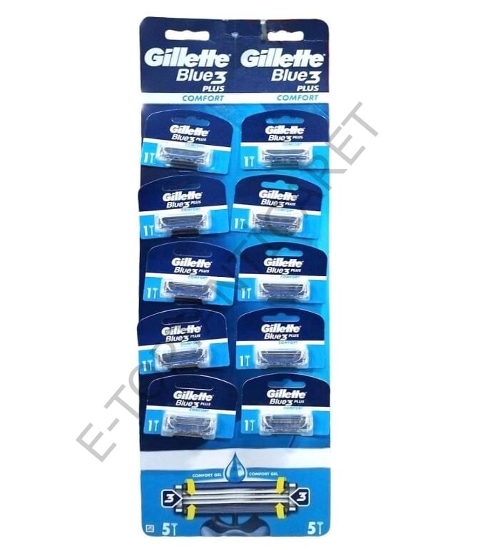 Gillette Blue 3 10'lu Kartela