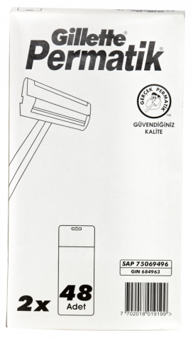 Permatik Traş Bıçağı 96'lı Paket