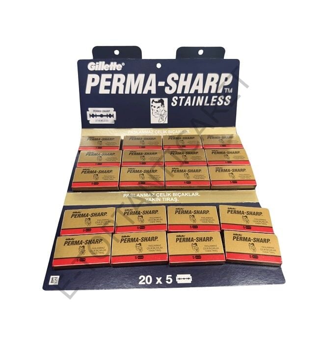 Perma Sharp Yaprak Jilet - 20'li Paket