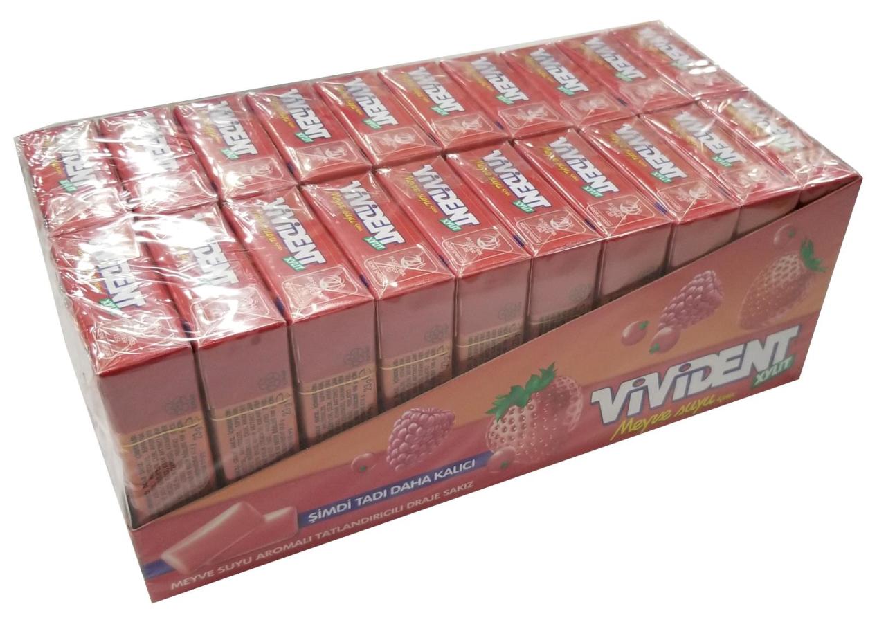 Vivident Xylit Box 20'li Paket