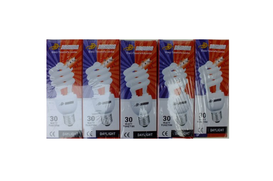 Daimond 30 watt Tasarruf Ampülü 10'lu Paket