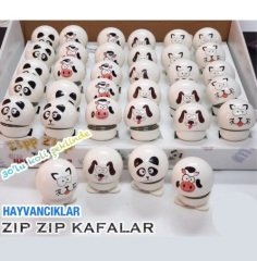 Zıp Zıp Kafalar - Hayvancıklar 30*lu Kutu