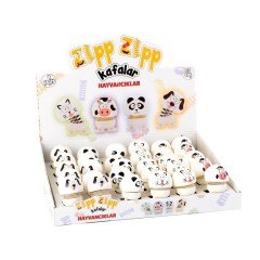 Zıp Zıp Kafalar - Hayvancıklar 30*lu Kutu