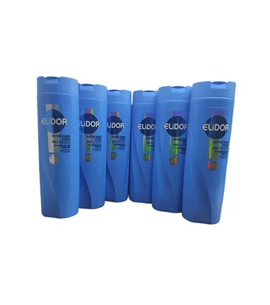 Elidor Kepeğe Karsı Etkili Şampuan 400ml x 6