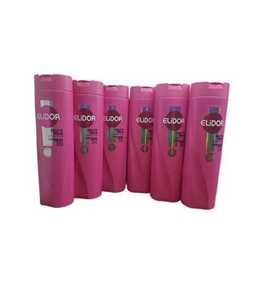 Elidor Güçlü Ve Parlak Şampuan 400ml x 6
