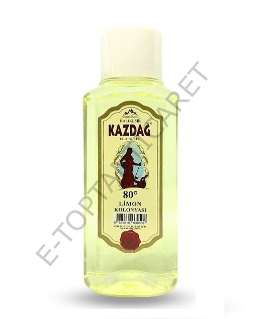 Kazdağ 250ml Limon Kolonyası 80 derece