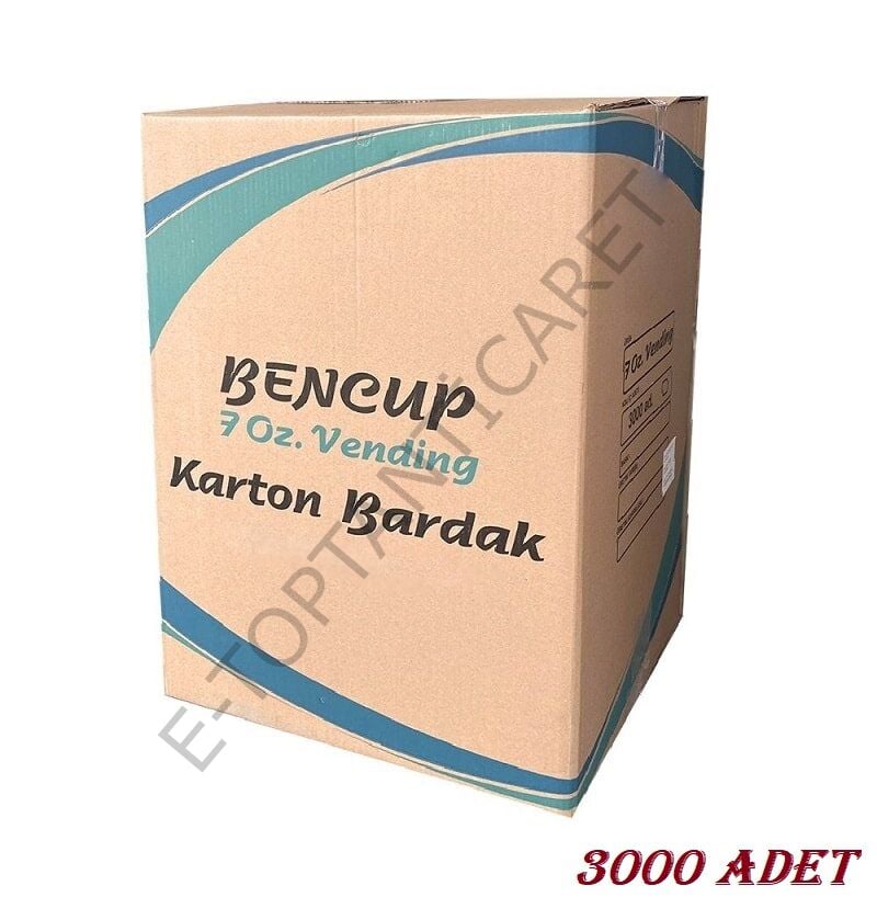 Karton Bardak 7 Oz 3000*Adet Koli BENCUP
