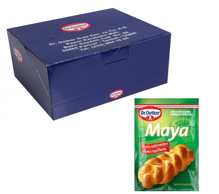 Dr.Oetker Kuru Hamur Mayası 3 lü (30 Adet)