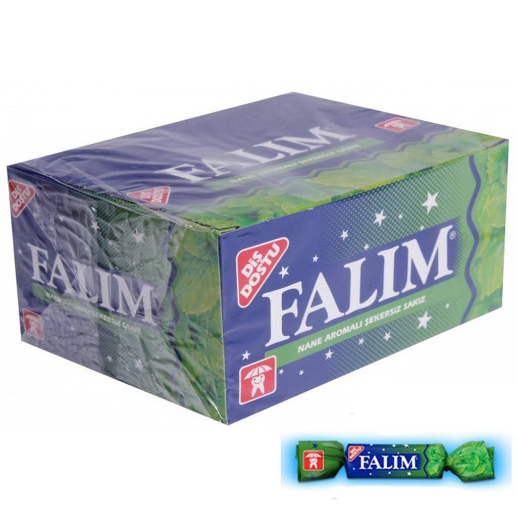Falım Sakız Tekli Nane Aromalı 100Adet