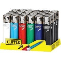 Clipper Rezistanslı ( JET) çakmak 24Adet