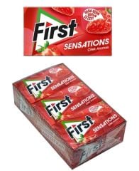 First Sensations Sakız Çilek Aromalı 12Adet