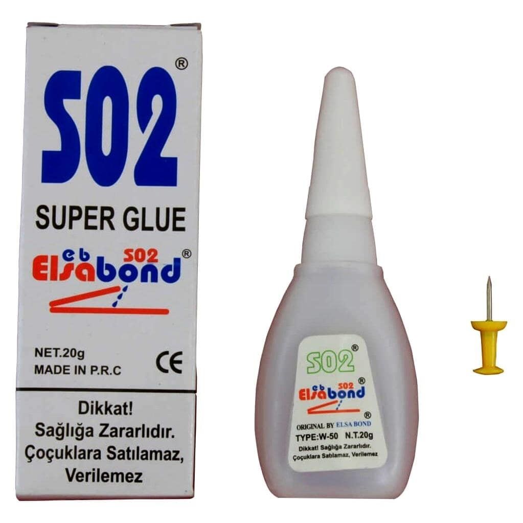 S02 Elsabond Yapıştırıcı 50Adet