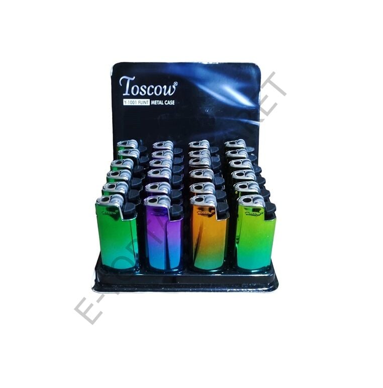 Toscow Metal kılıflı Çakmak 1001