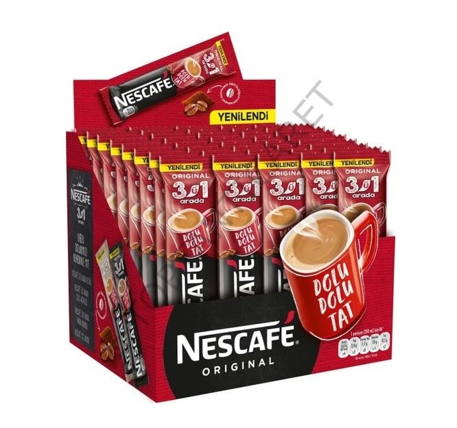 Nescafe 3in1 72 Adet