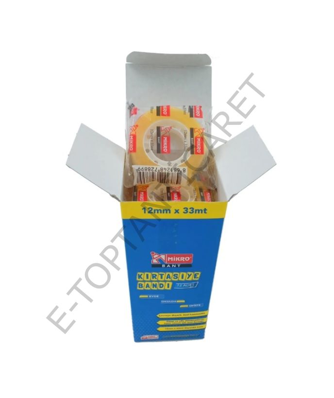 Mikro Para Bandı 33mt 12 Adet