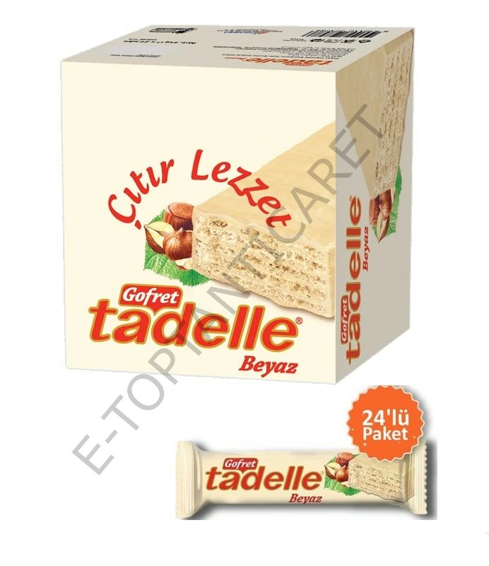 Tadelle Beyaz Gofret 24Adet