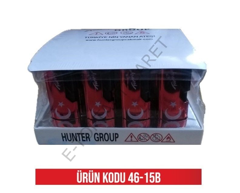 Hunter Jet Çakmak 20 Adet