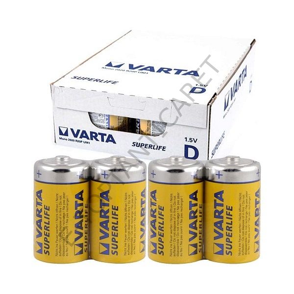 Varta (D) Pil 24Adet