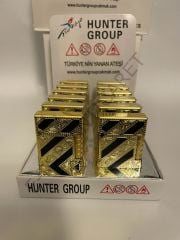 Metal Yandan Çarklı Lüx Çakmak