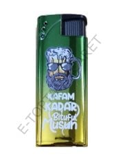 Koko Metal Özel Baskılı Çakmak