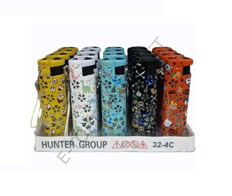 Metal Kılıflı Işıklı Çakmak